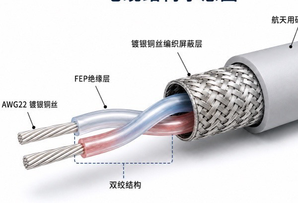 Flexible  Foam FEP wire Cable - Citabile