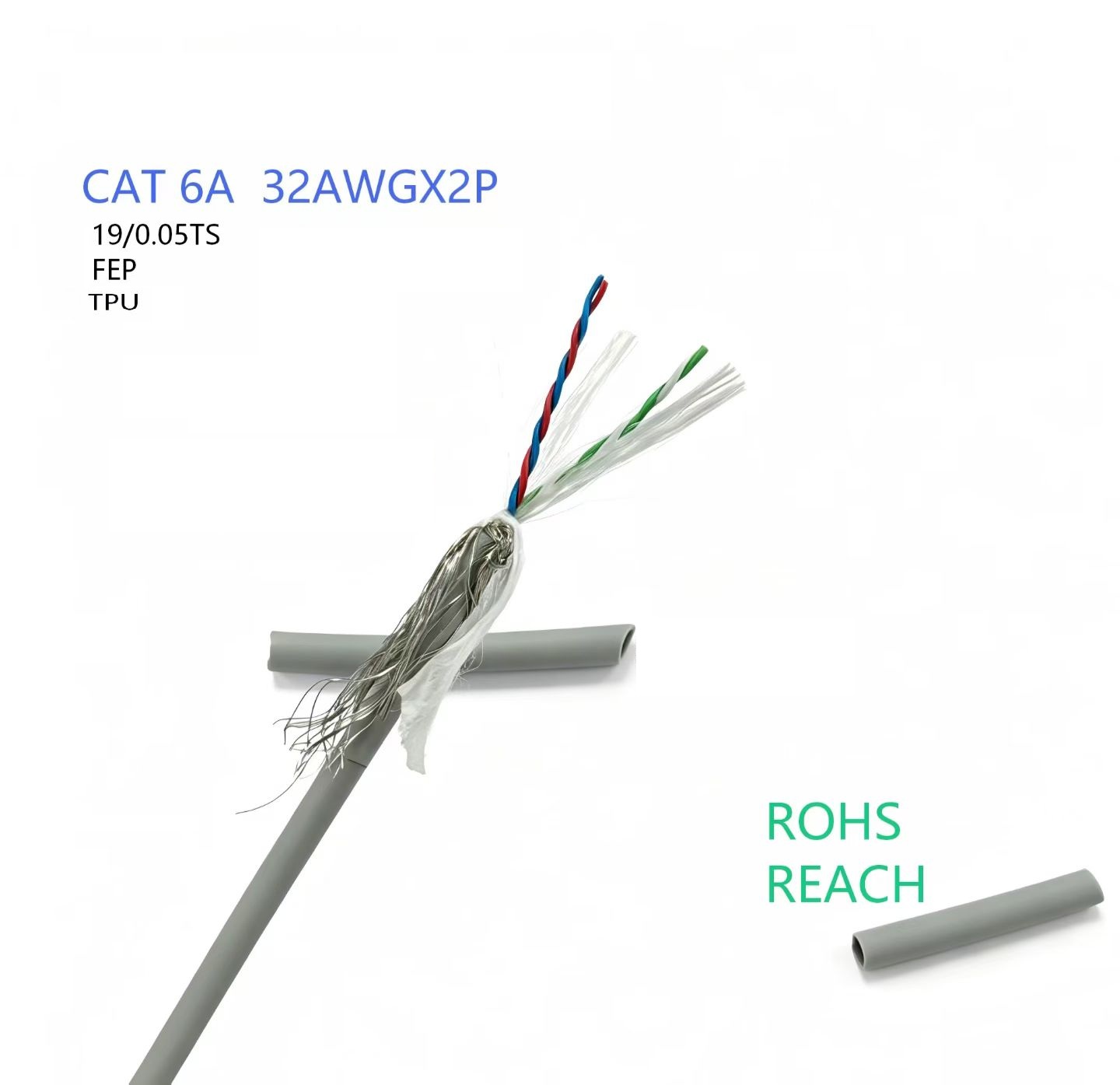 Flexible CAT6A Drag Chain Cable - Citabile